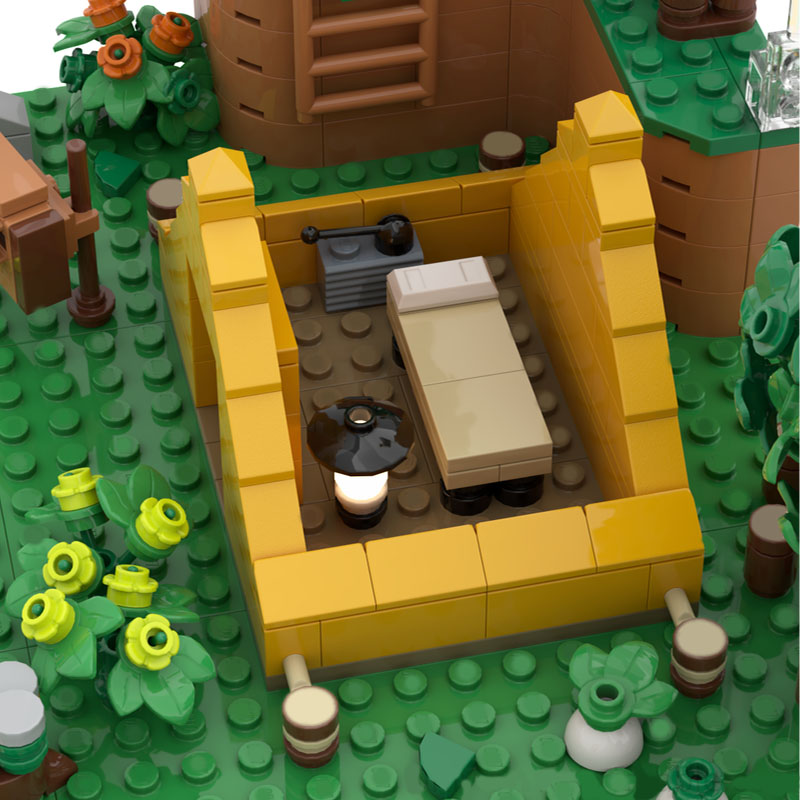 909 peças MOC Animal Crossing: - Art Craft Village avaliação e preço