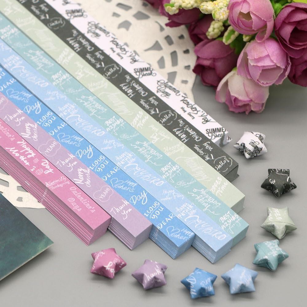 540 Folhas de Papel de Origami - Art Craft Show avaliação e preço