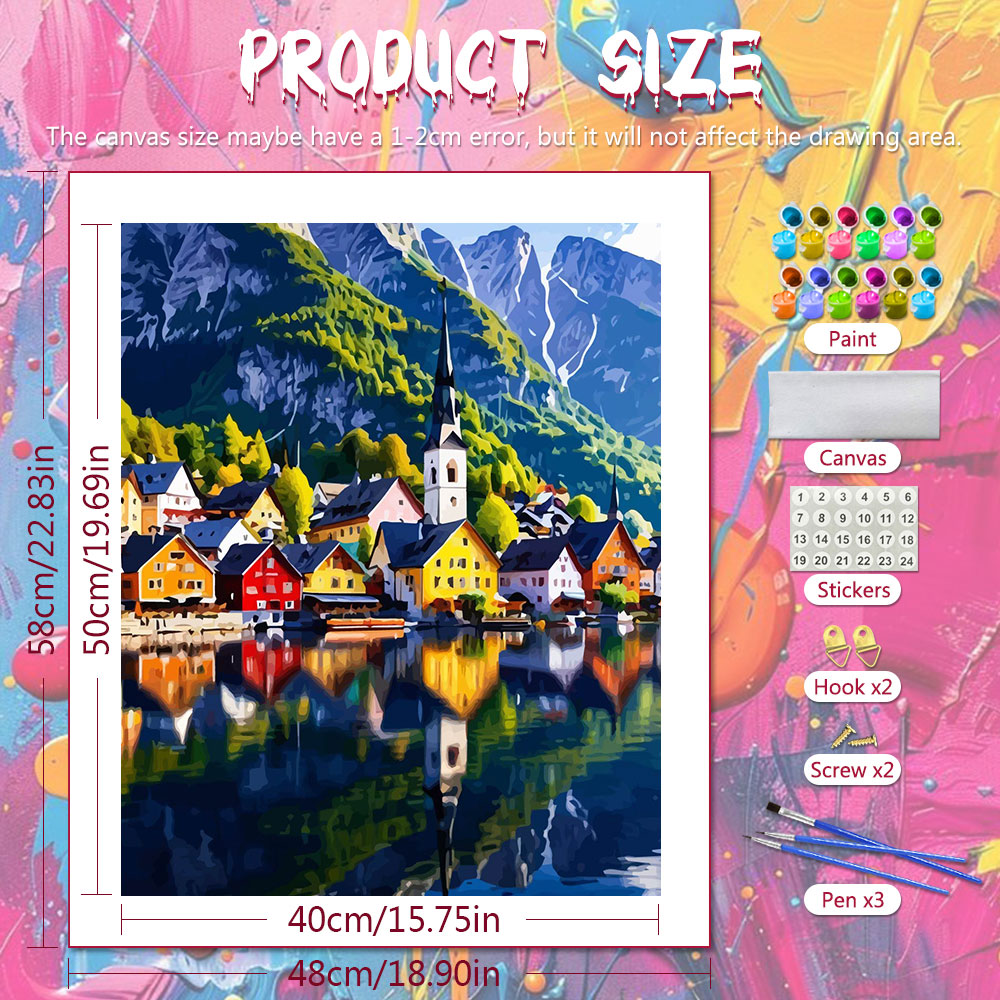 Pintura a Óleo Digital DIY: Al - Art Craft Village avaliação e preço