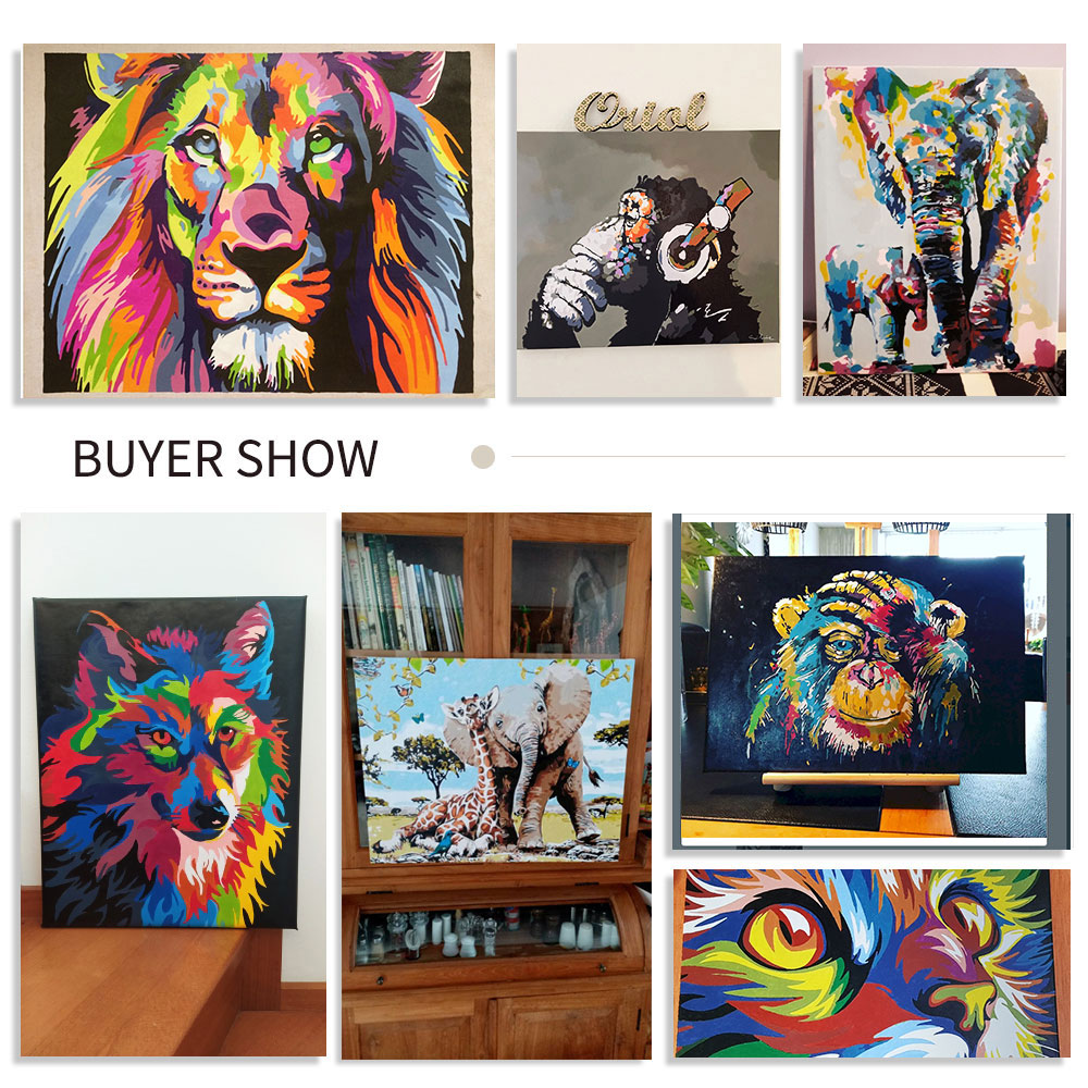 GATYZTORY Pintura por Números  - Art Craft Village avaliação e preço