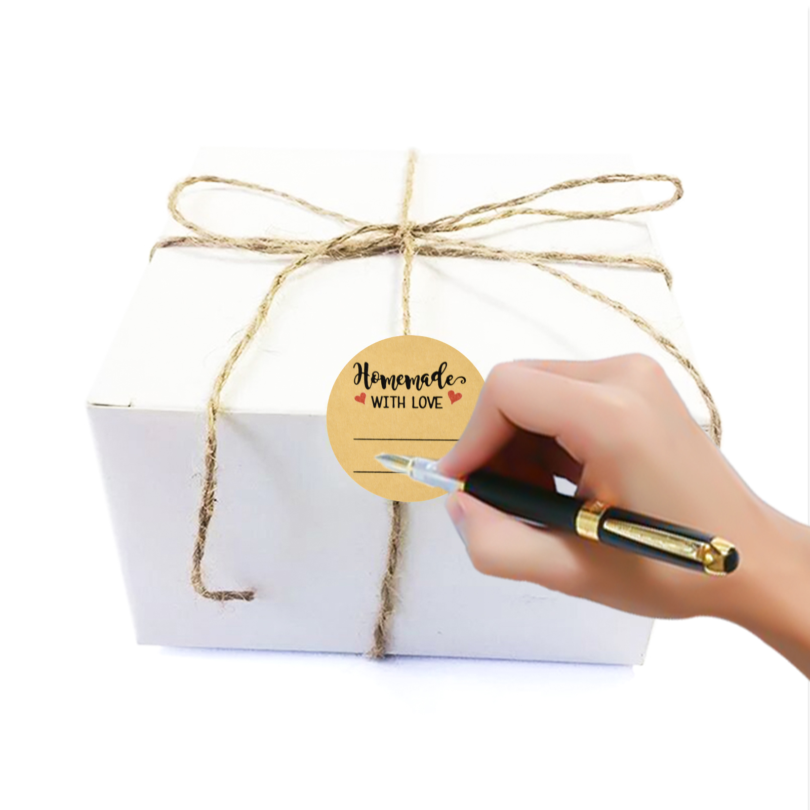200 Etiquetas Adesivas Redonda - Art Craft Handmade avaliação e preço