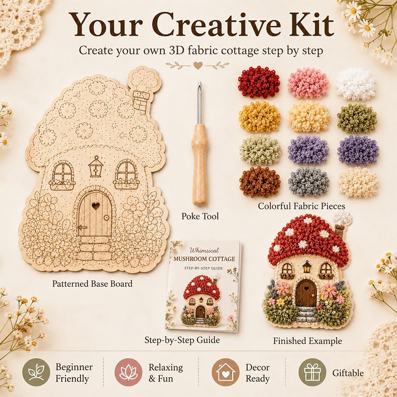 Kit de Artesanato DIY de Arte  - Art Craft Village avaliação e preço