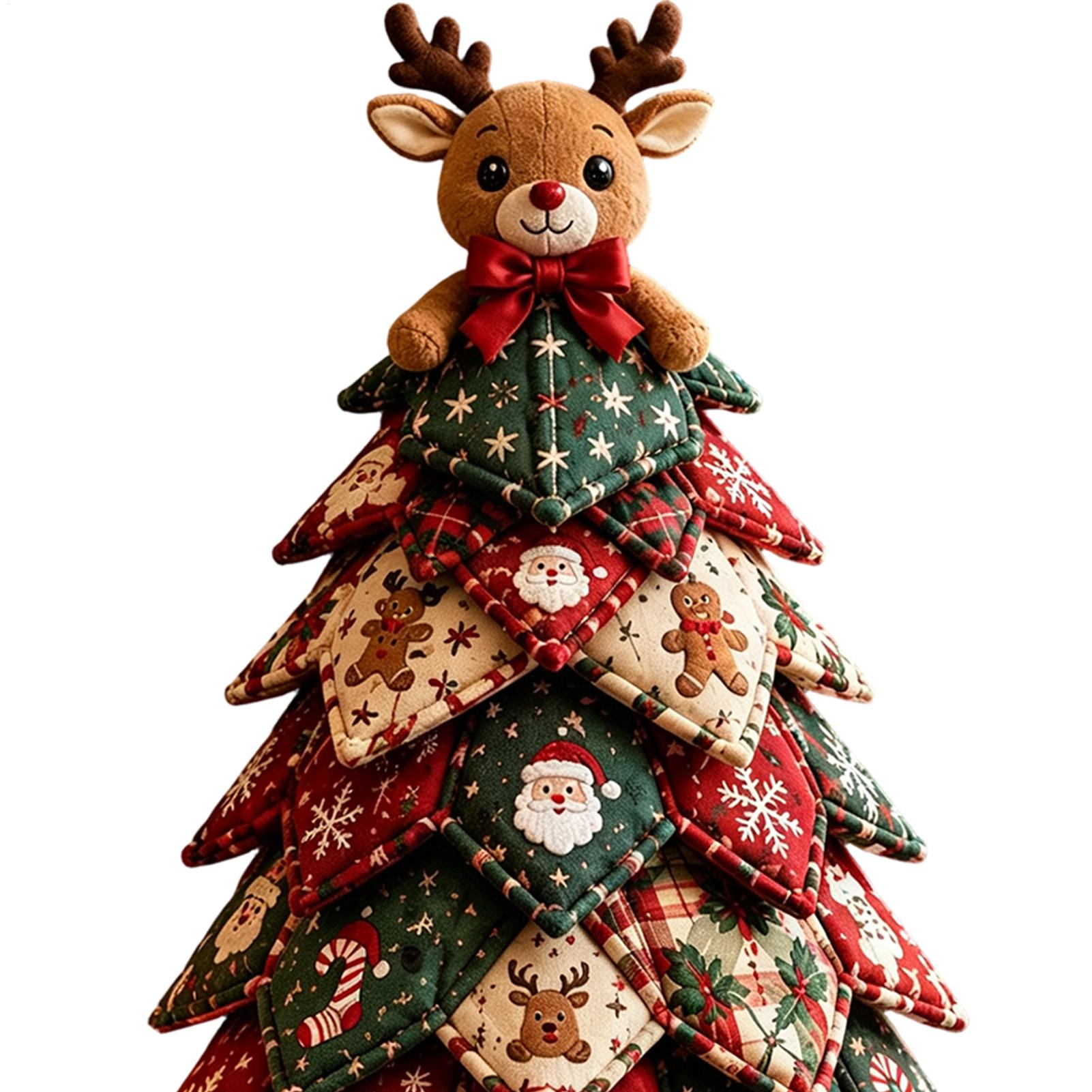 Kit de Árvore de Natal em Teci - Art Craft Room avaliação e preço