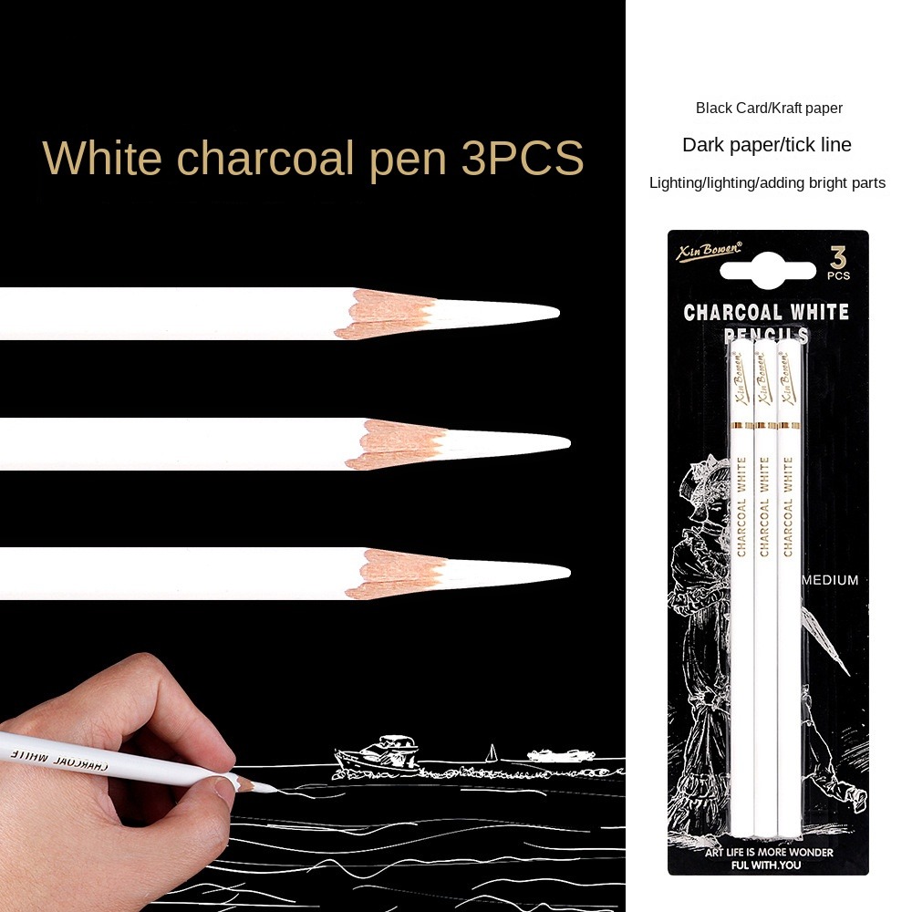 Conjunto de lápis de carvão ma - Sketching Charcoal Set avaliação e preço