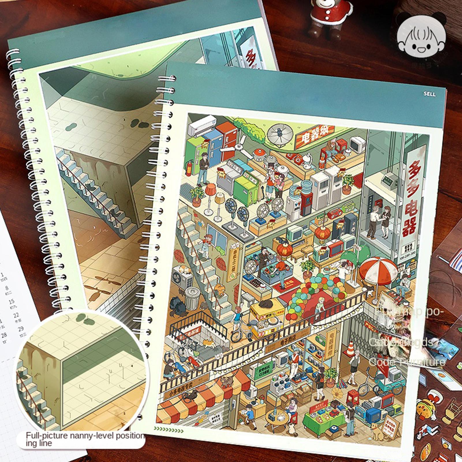 Livro de Adesivos de Cenários  - Art Craft Restaurant avaliação e preço