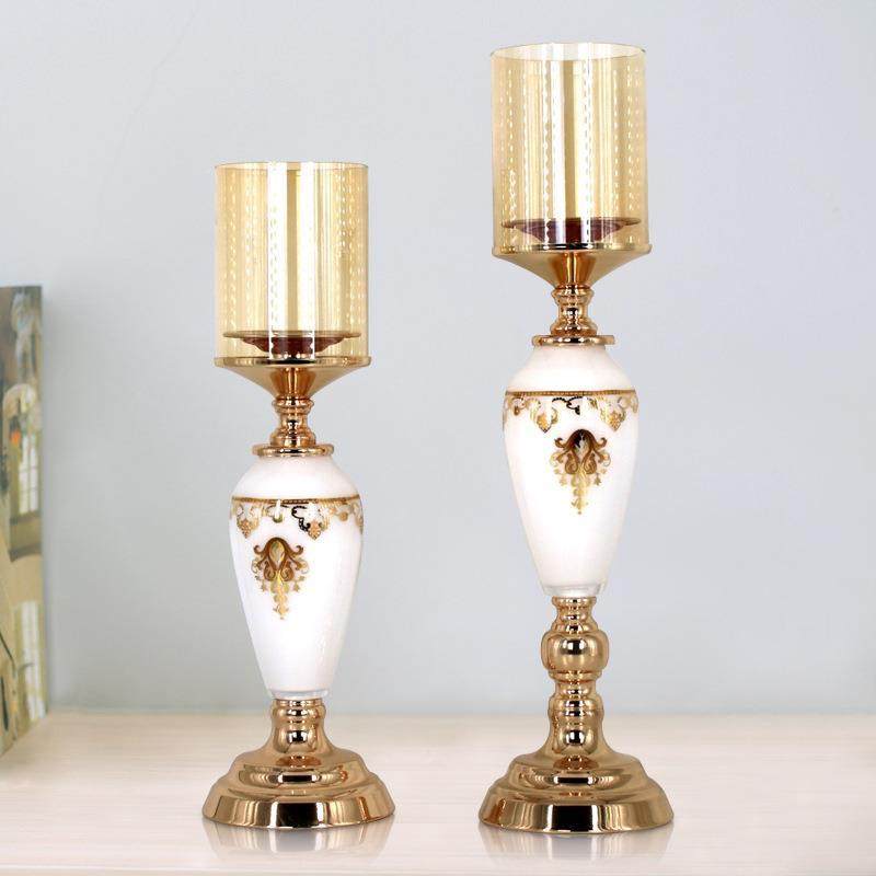 Ornamento de candelabro com co - Art Craft Restaurant avaliação e preço