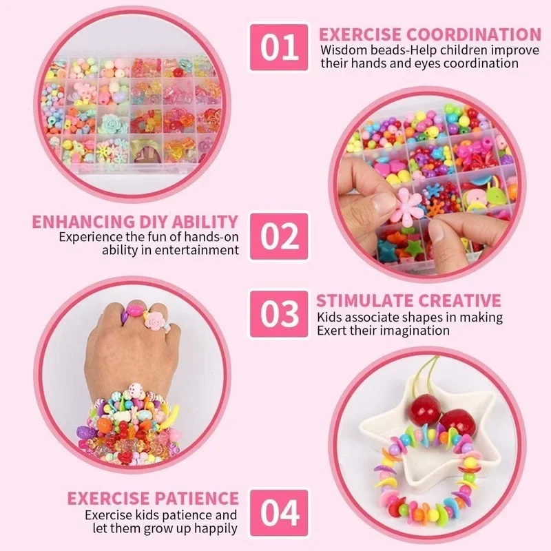 Kit DIY para fazer jóias para  - Art Craft Rainbow avaliação e preço